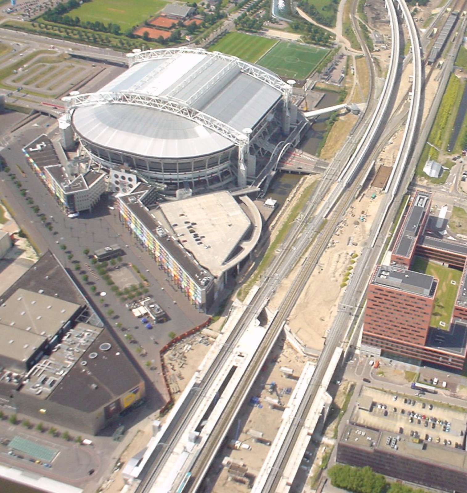 The Johan Cruyff Arena in Amsterdam, home of Ajax