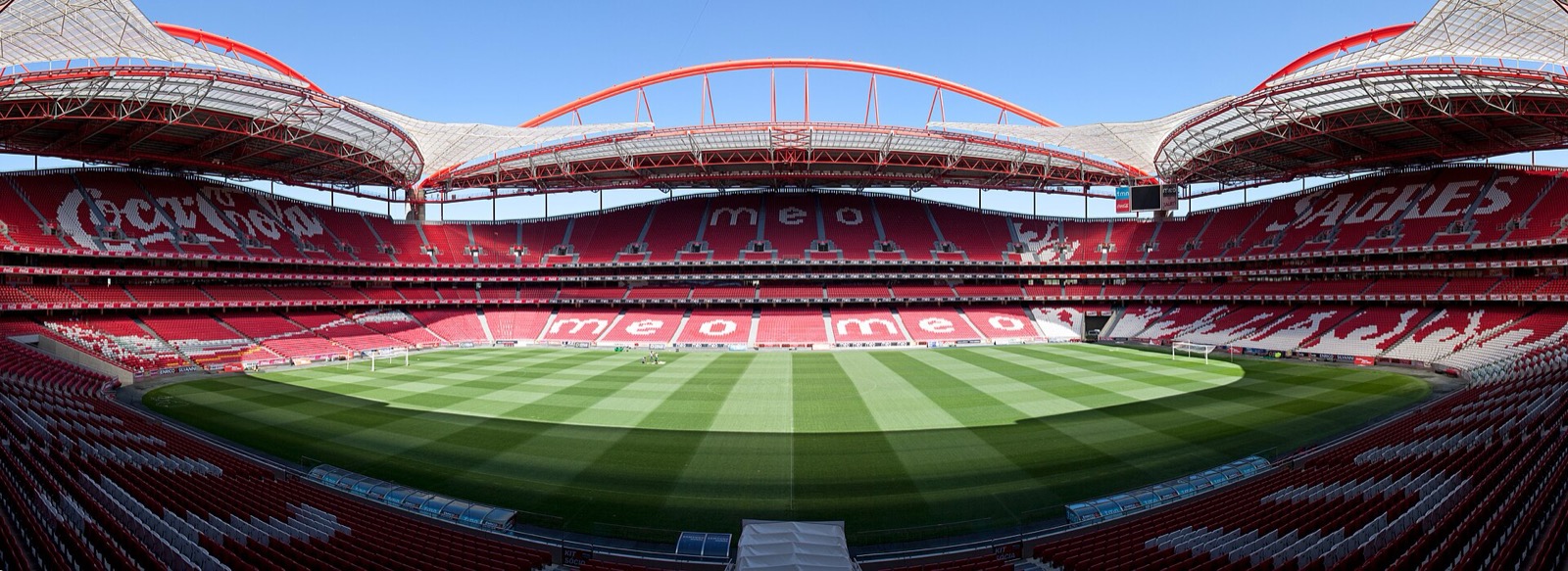 The Estádio da Luz, home of Benfica, in northern Lisbon