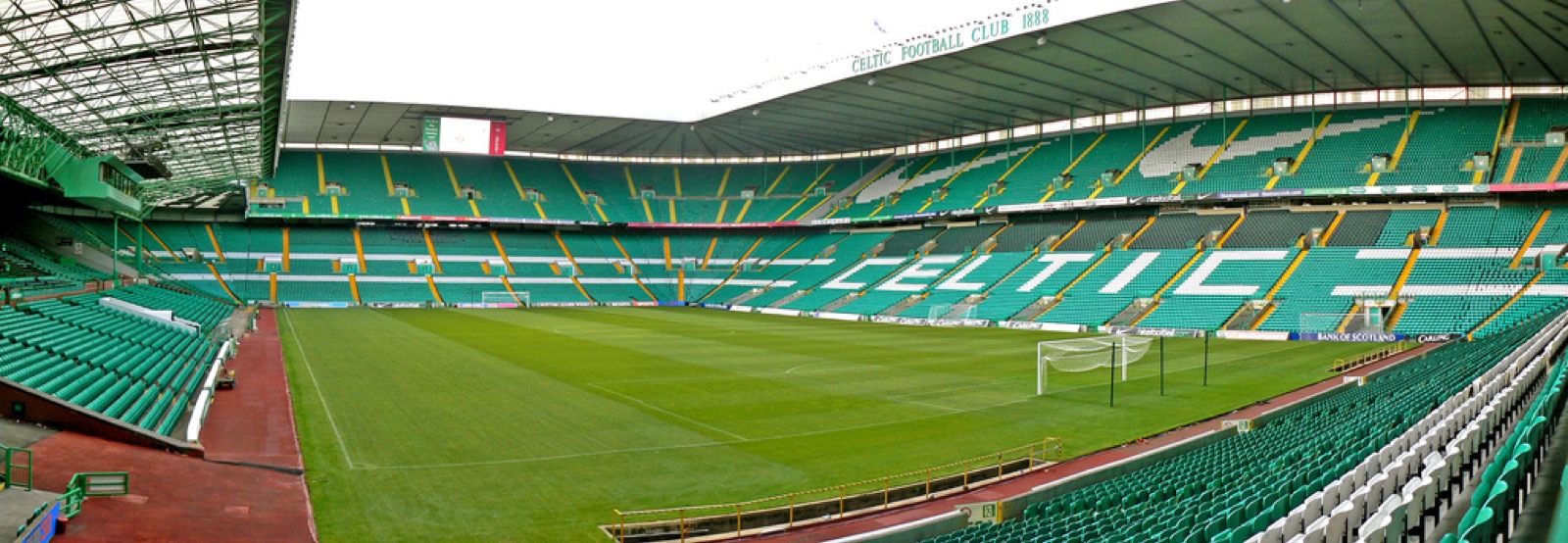 Celtic Park, home of Celtic FC, in the east end of Glasgow