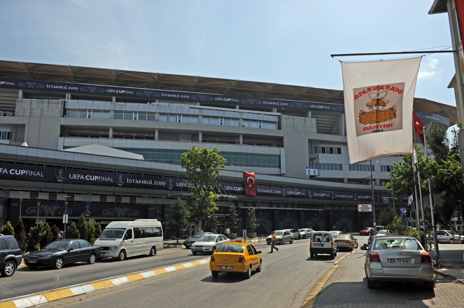 Şükrü Saracoğlu Stadium, home of Fenerbahçe, in Kadıköy on the Asian side of Istanbul