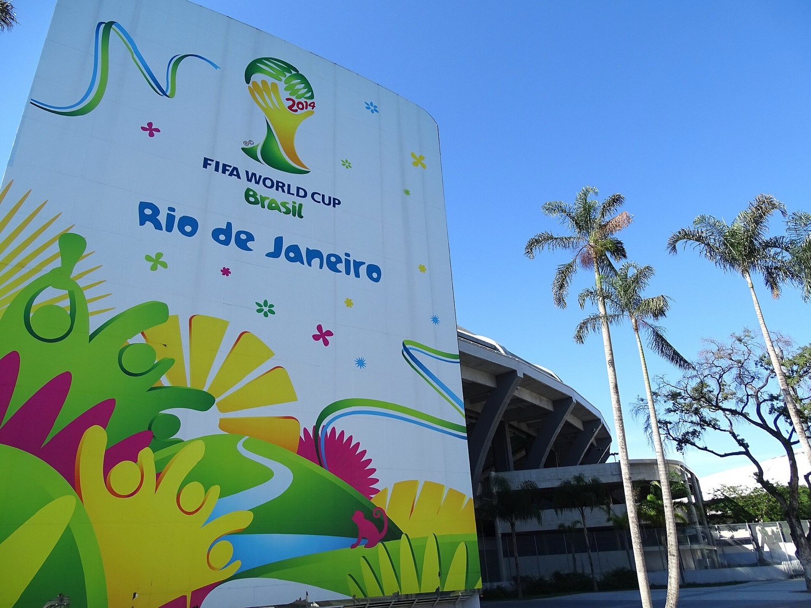 The Maracanã, home of Flamengo, in Rio de Janeiro