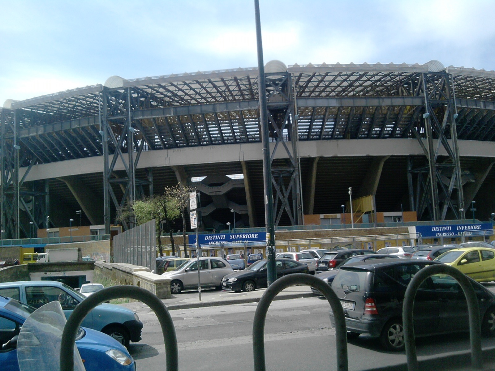 The Stadio Diego Armando Maradona in the Fuorigrotta district of Naples