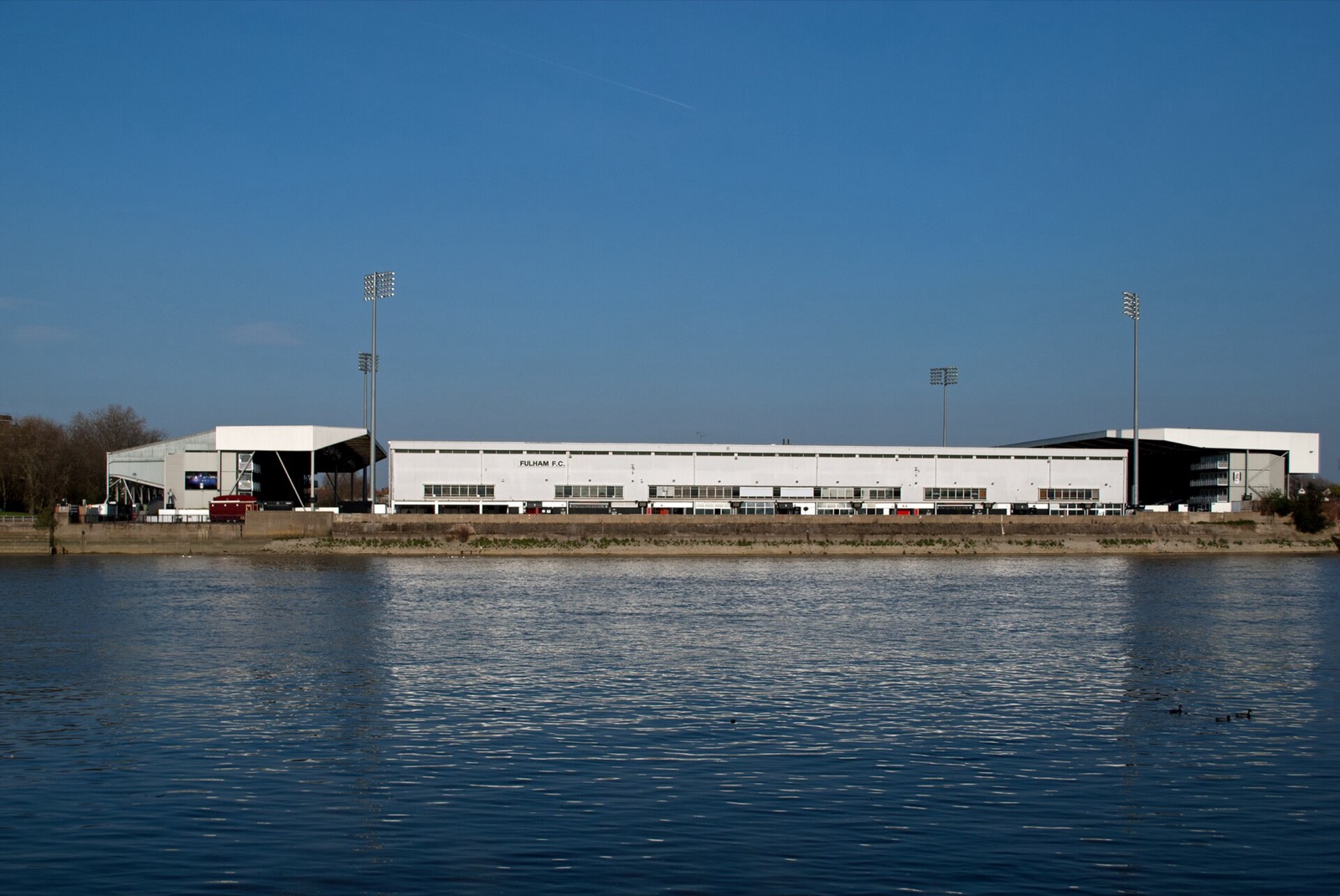 Craven Cottage, Fulham's stadium on the banks of the River Thames