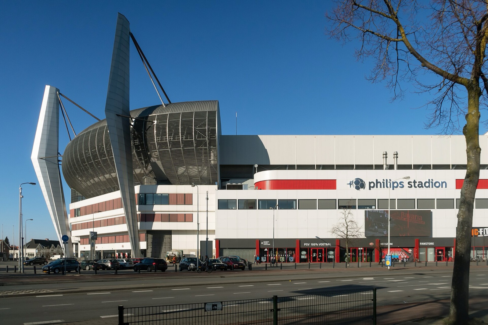 The Philips Stadion in Eindhoven, home of PSV