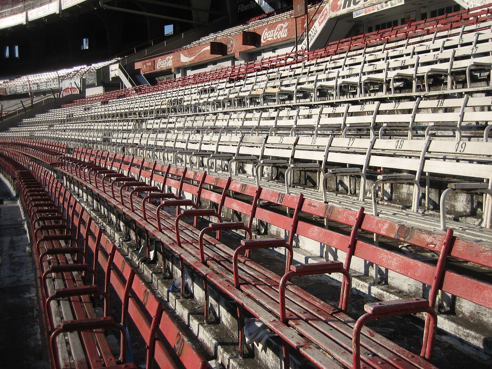 El Monumental, home of River Plate, in the Núñez district of Buenos Aires